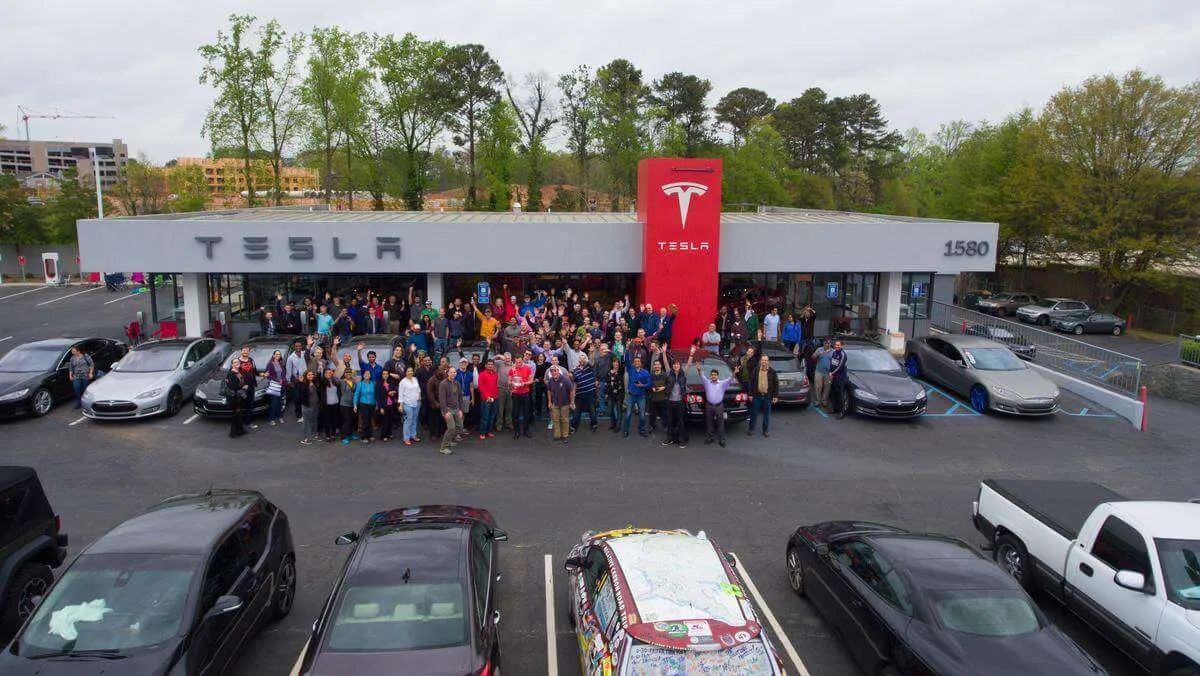 New Tesla Office