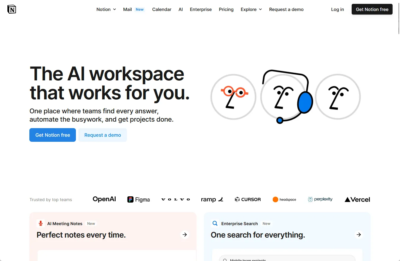 AI-werkruimte voor teamsamenwerking en automatisering.