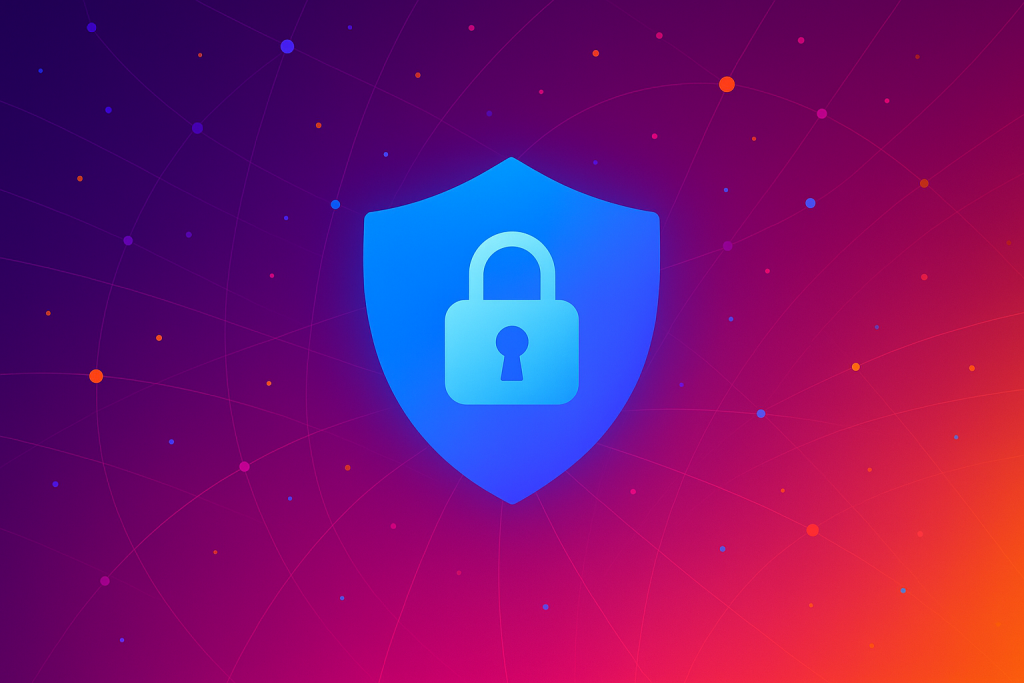 seguridad Escudo de ciberseguridad con icono de candado